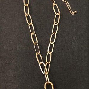 SOLD Louis Vuitton – Paperclip Lock Chain Necklace
